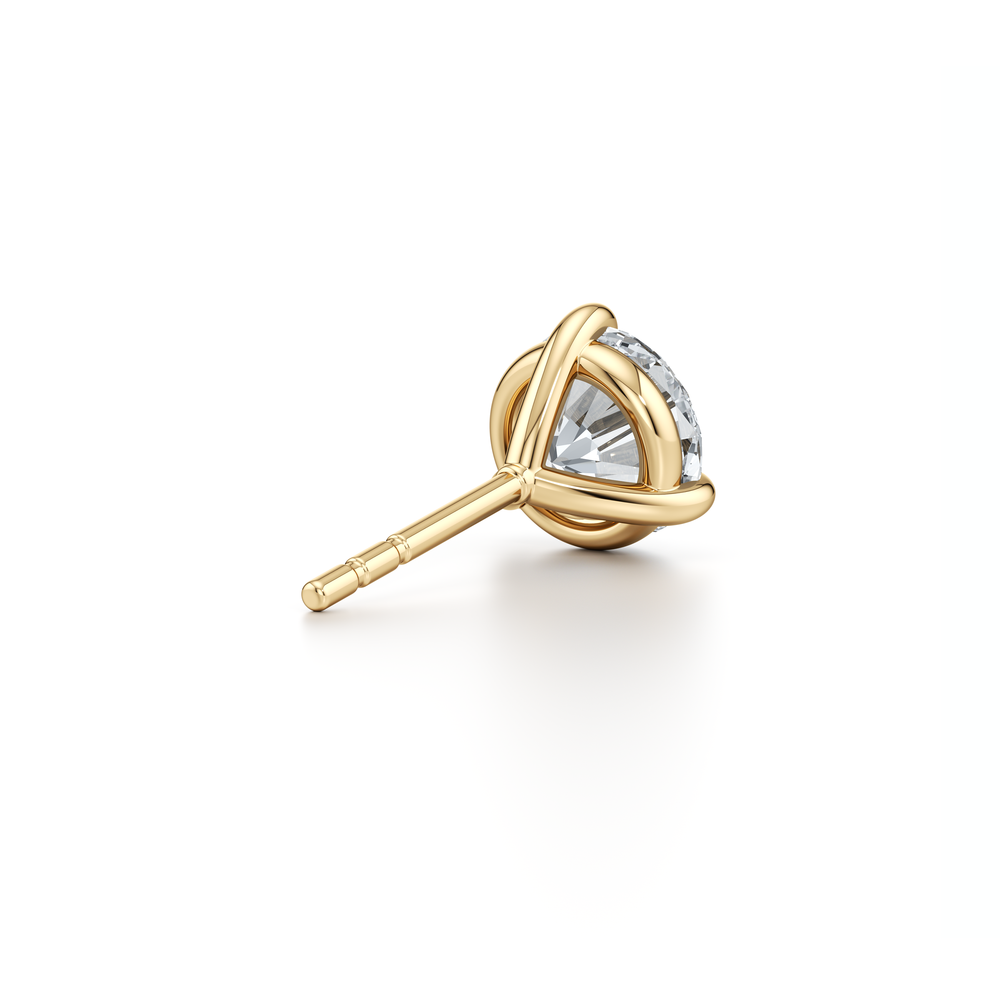 Chelsea Essential Lab Diamond Round Brilliant Martini Studs image 18