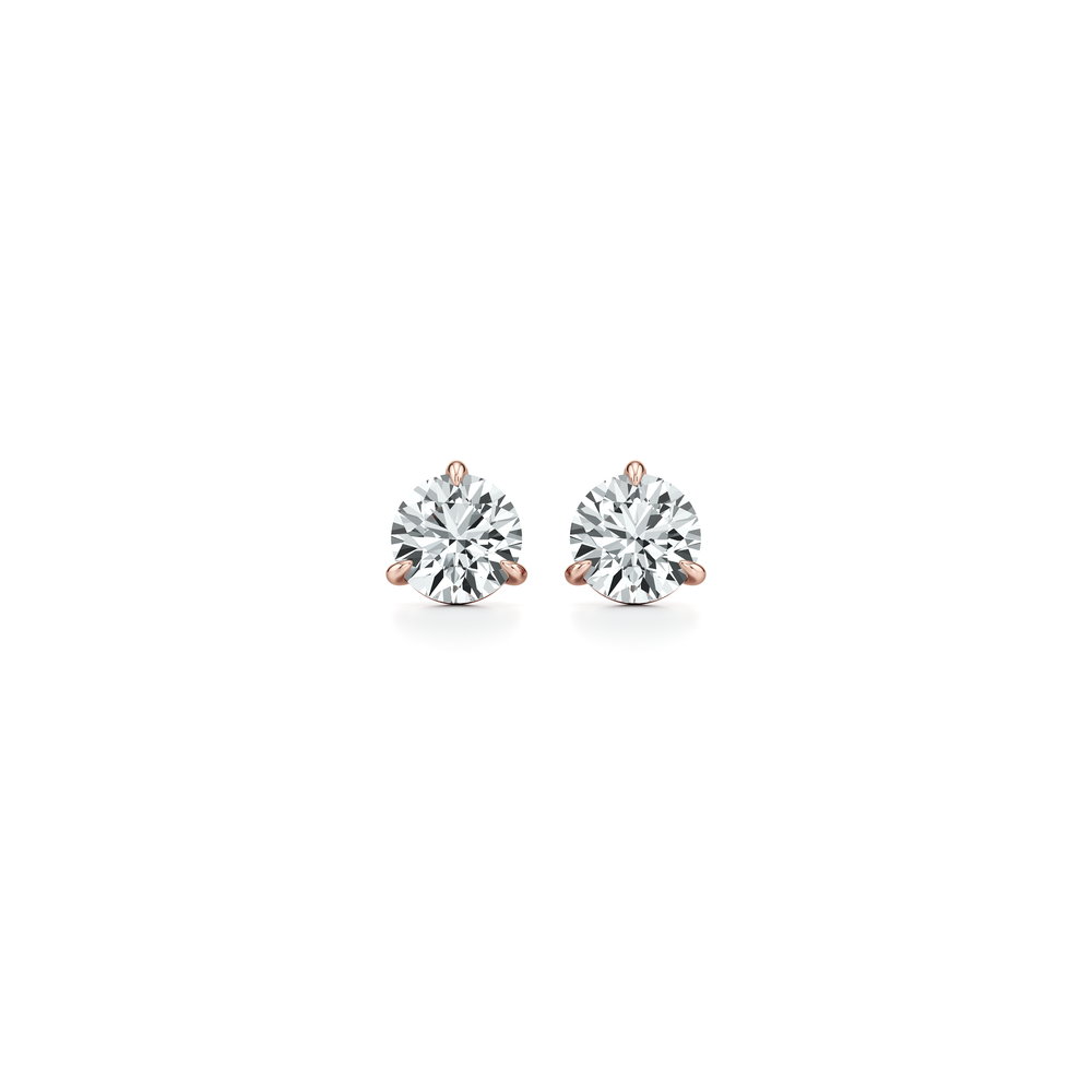 Chelsea Essential Lab Diamond Round Brilliant Martini Studs image 31
