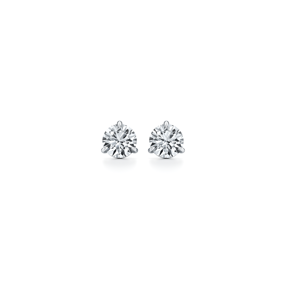 Chelsea Essential Lab Diamond Round Brilliant Martini Studs image 34