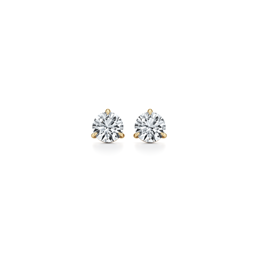 Chelsea Essential Lab Diamond Round Brilliant Martini Studs image 28