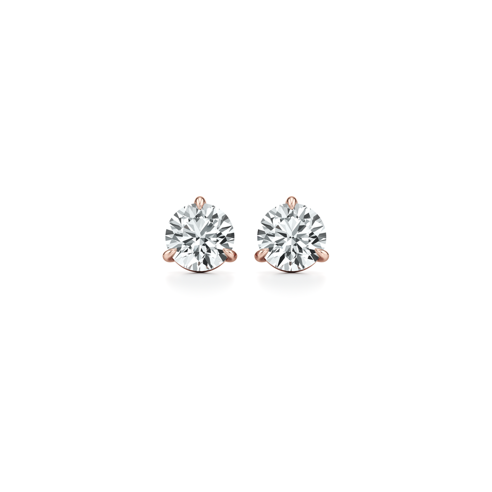 Chelsea Essential Lab Diamond Round Brilliant Martini Studs image 43