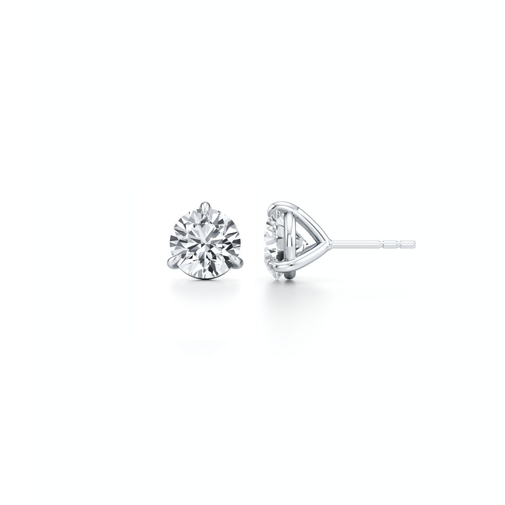 Chelsea Essential Lab Diamond Round Brilliant Martini Studs image 47