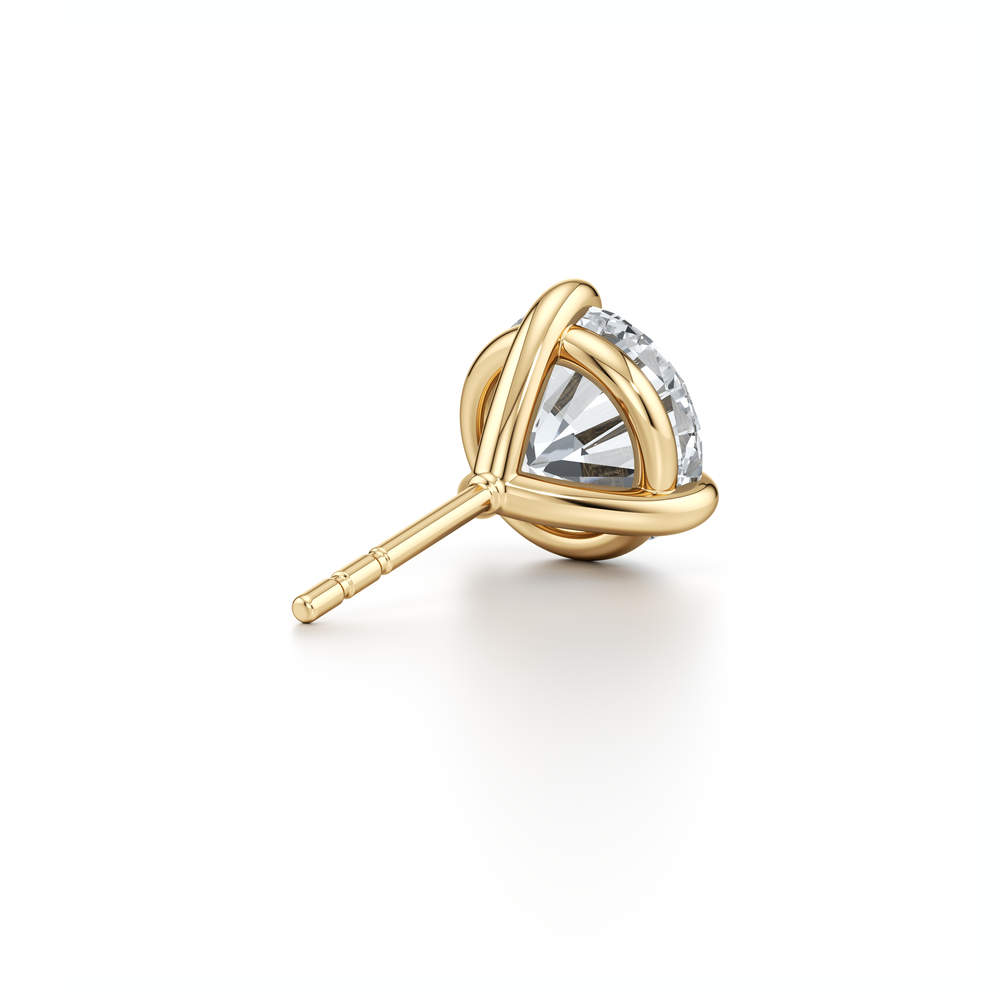 Chelsea Essential Lab Diamond Round Brilliant Martini Studs image 42