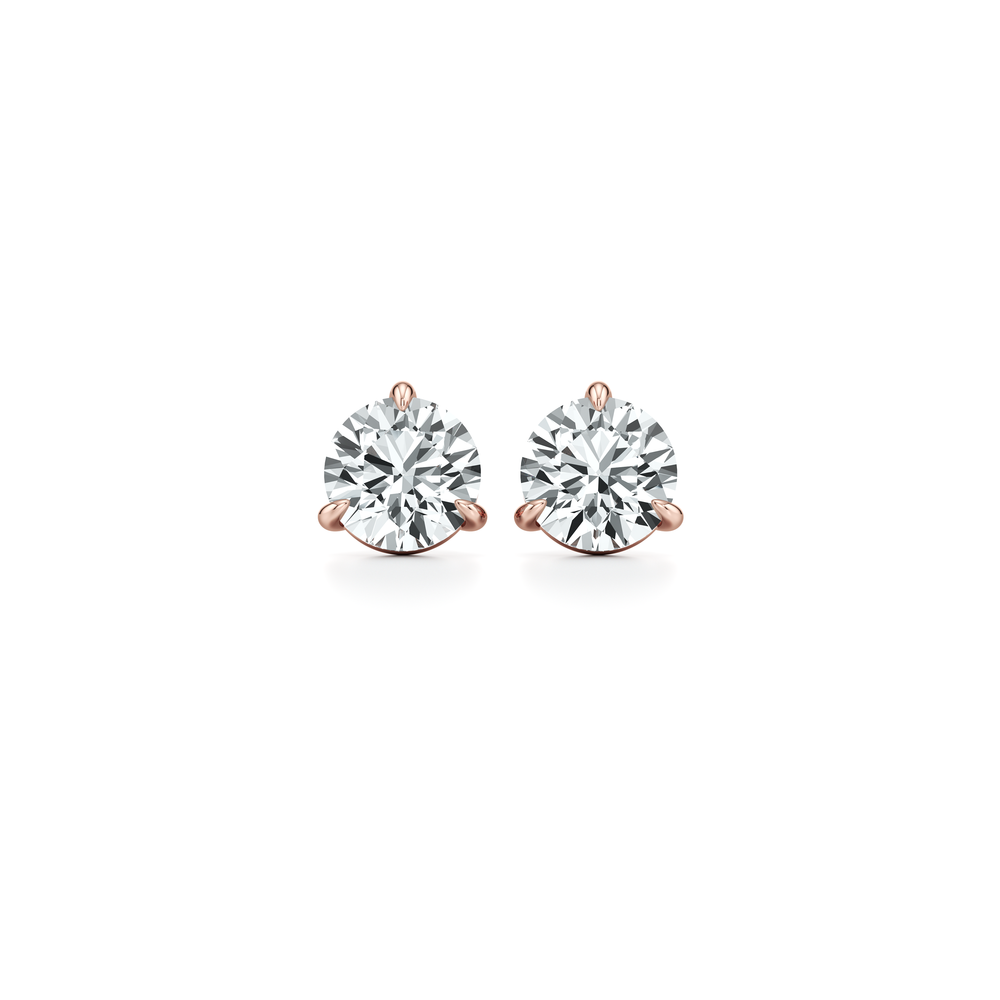 Chelsea Essential Lab Diamond Round Brilliant Martini Studs image 55