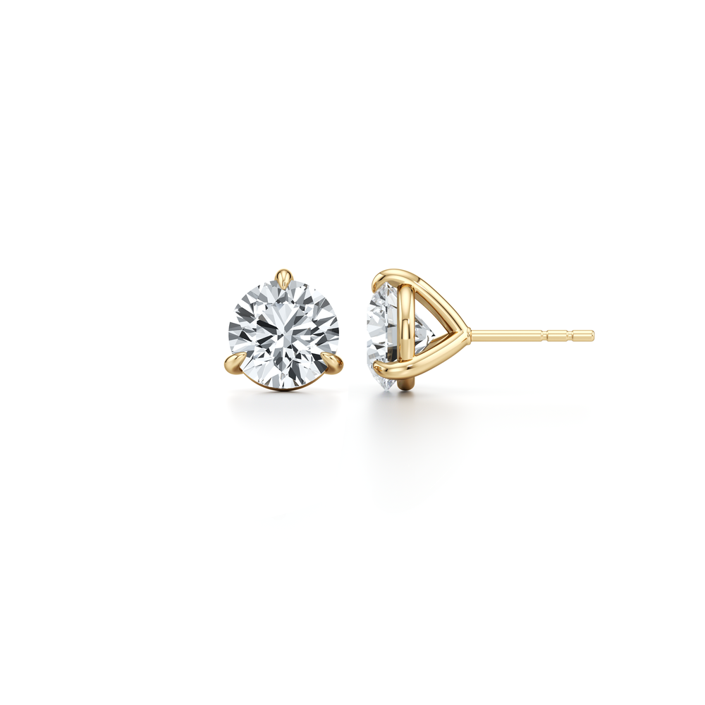Chelsea Essential Lab Diamond Round Brilliant Martini Studs image 53