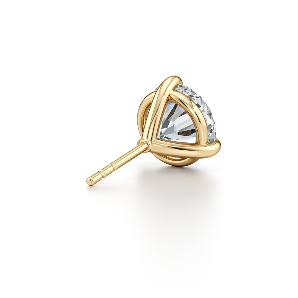 Chelsea Essential Lab Diamond Round Brilliant Martini Studs image 54