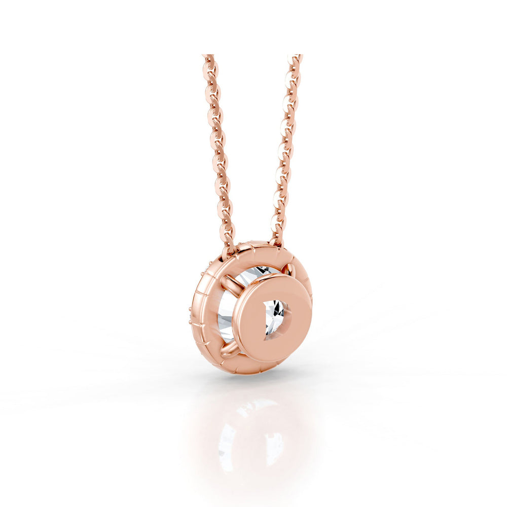 Soho Bezel Round Brilliant Studded Necklace image 12