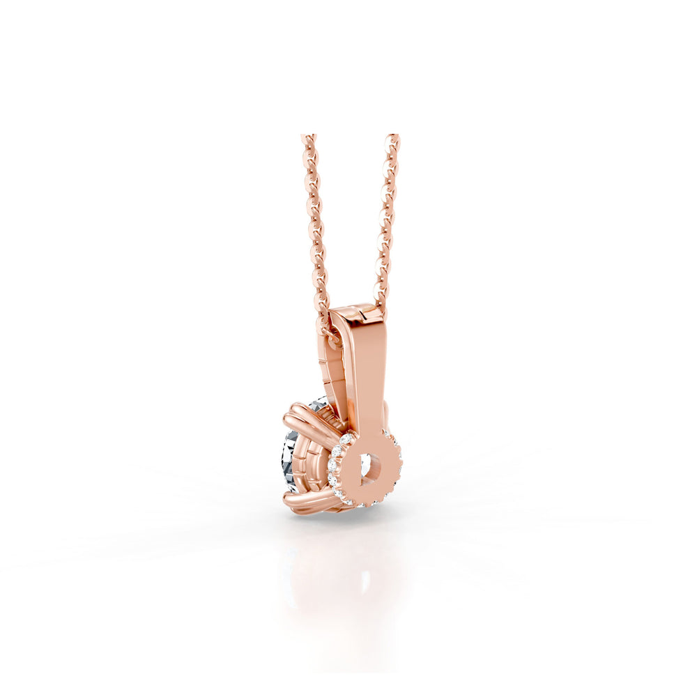Soho Lab Diamond Round Brilliant Pendant image 28