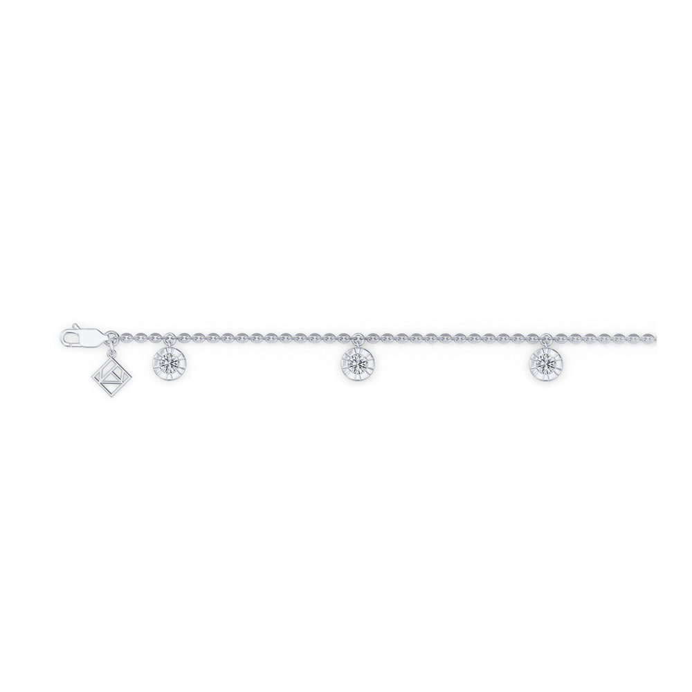 Soho Bezel Lab Diamond Charm Bracelet image 15