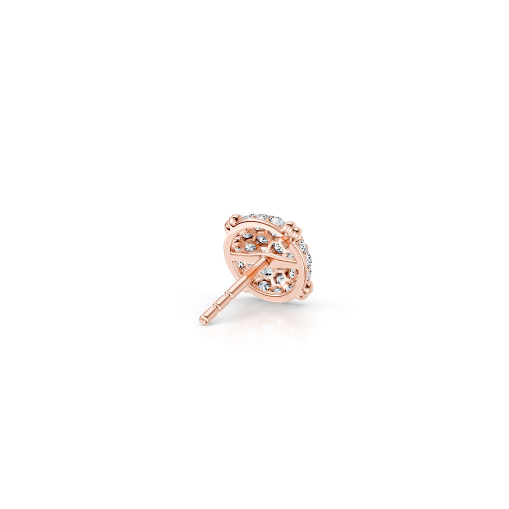 Elle Lab Diamond Pavé Studs image 9