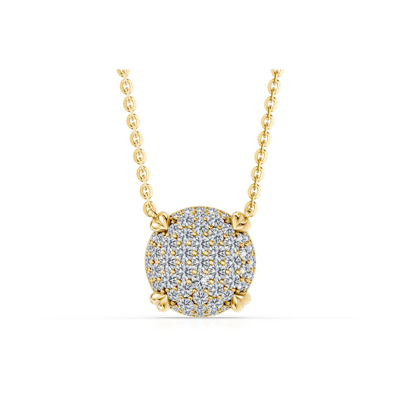 Elle Lab Diamond Pavé Necklace image 5