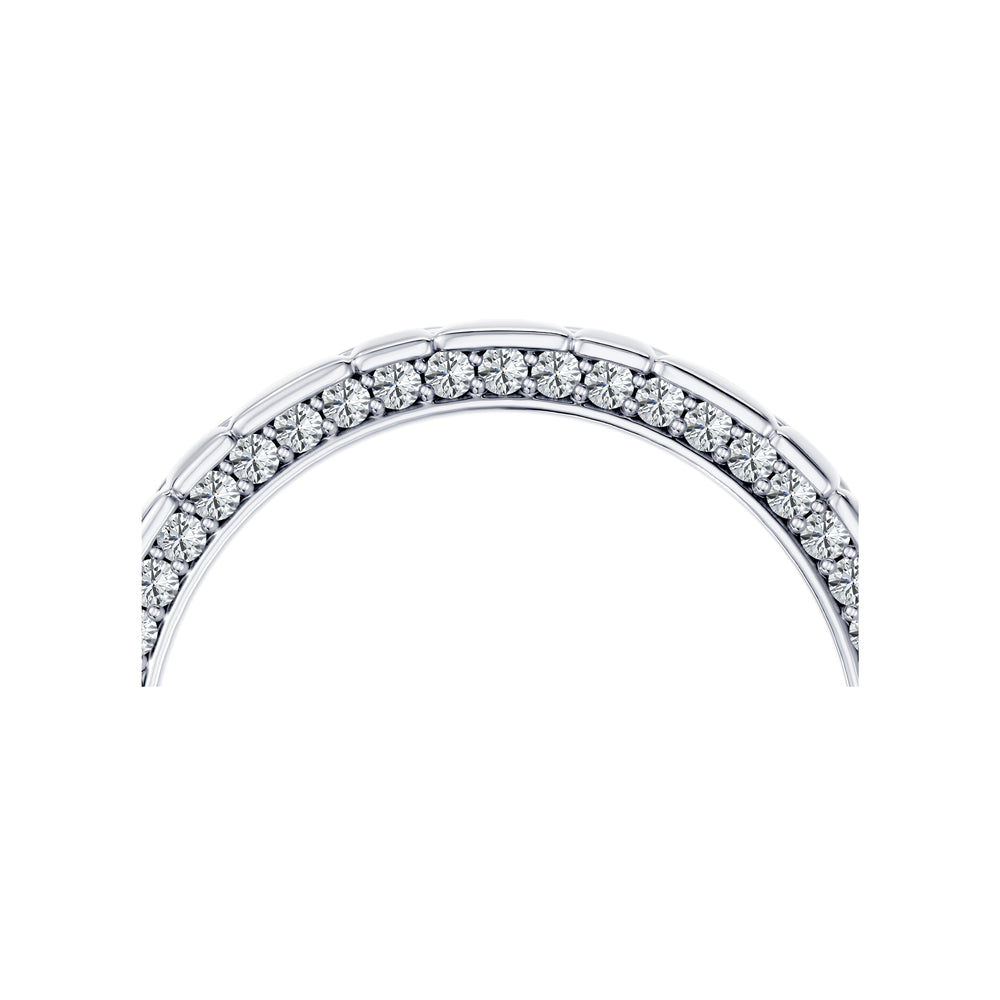 Soho 3MM Double Band Pave image 16