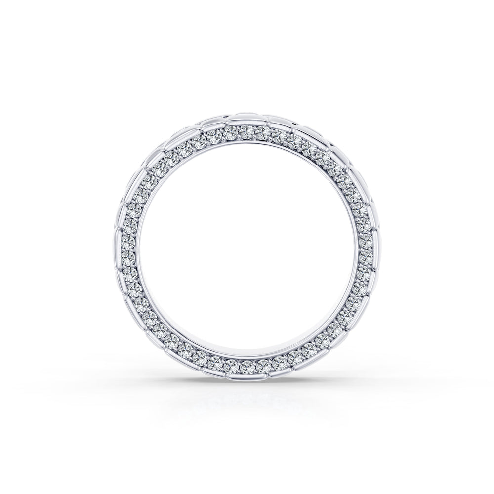 Soho 3MM Double Band Pave image 15