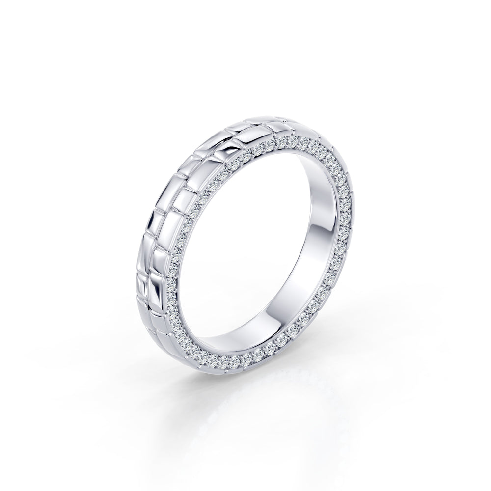 Soho 3MM Double Band Pave image 1