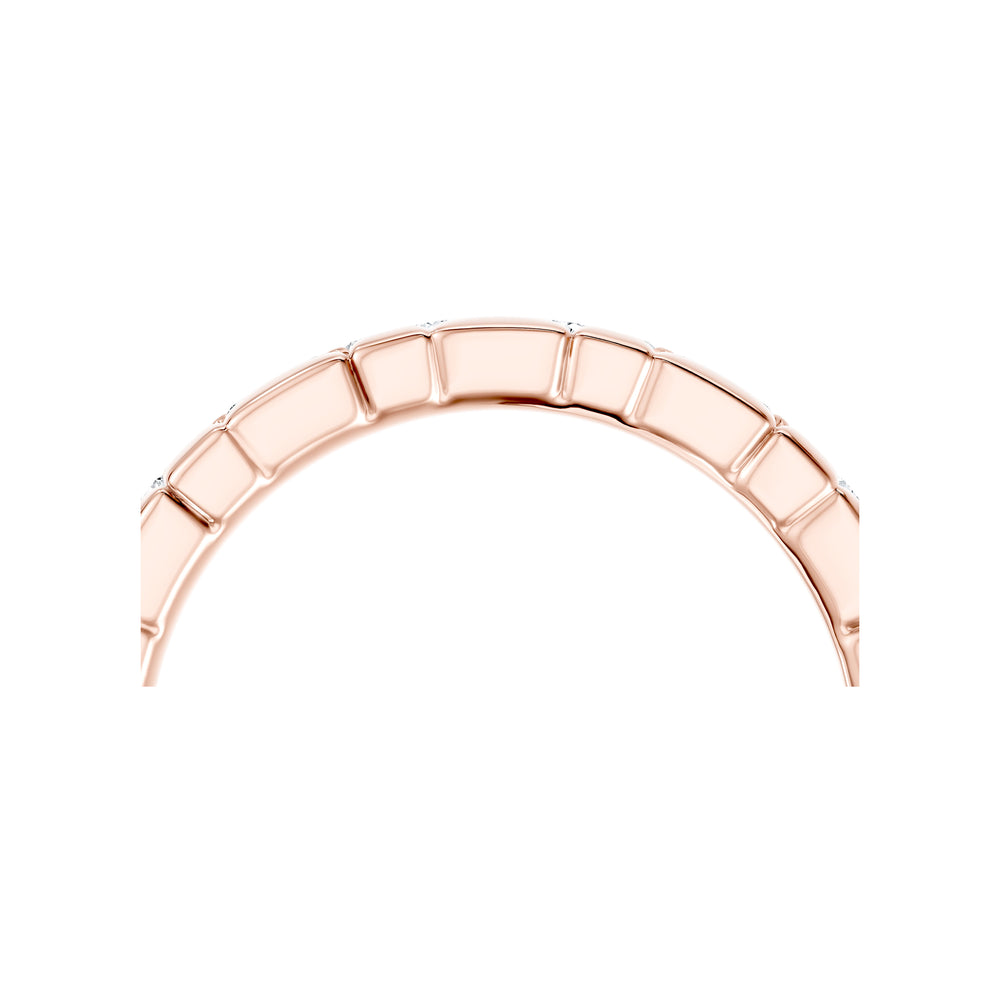 Soho 3MM Dual Band - One Row Pavé image 12
