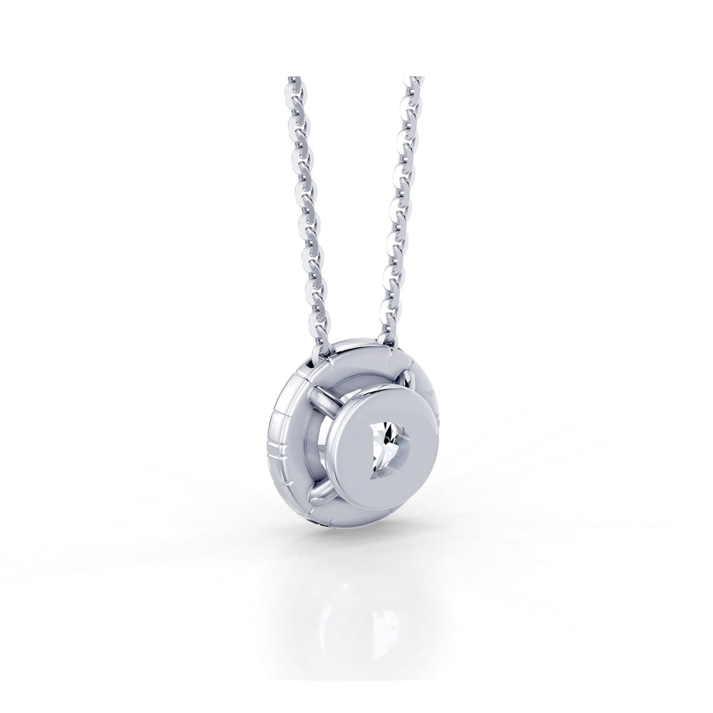 Soho Bezel Essential Lab Diamond Round Brilliant Necklace image 32