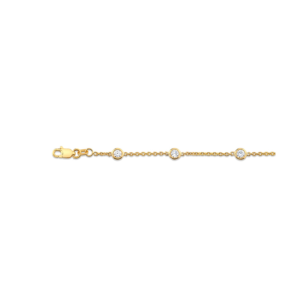 Bezel By The Yard Lab Diamond Bracelet image 14