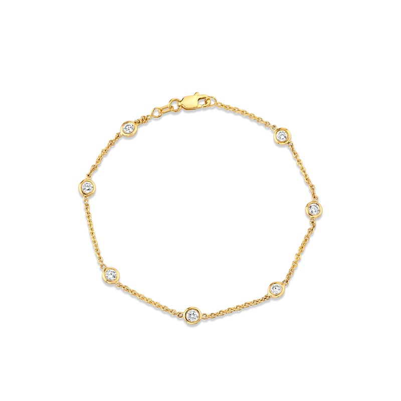 Bezel By The Yard Lab Diamond Bracelet image 13