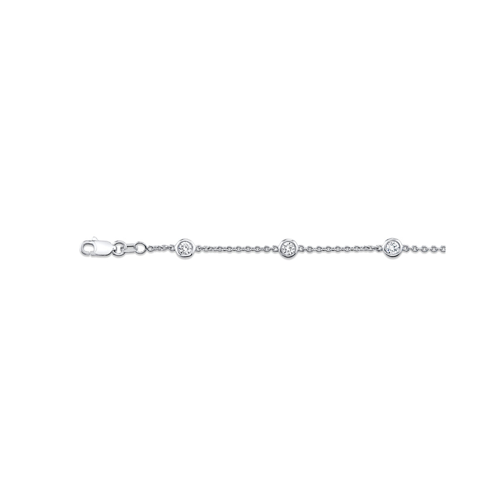 Bezel By The Yard Lab Diamond Bracelet image 17