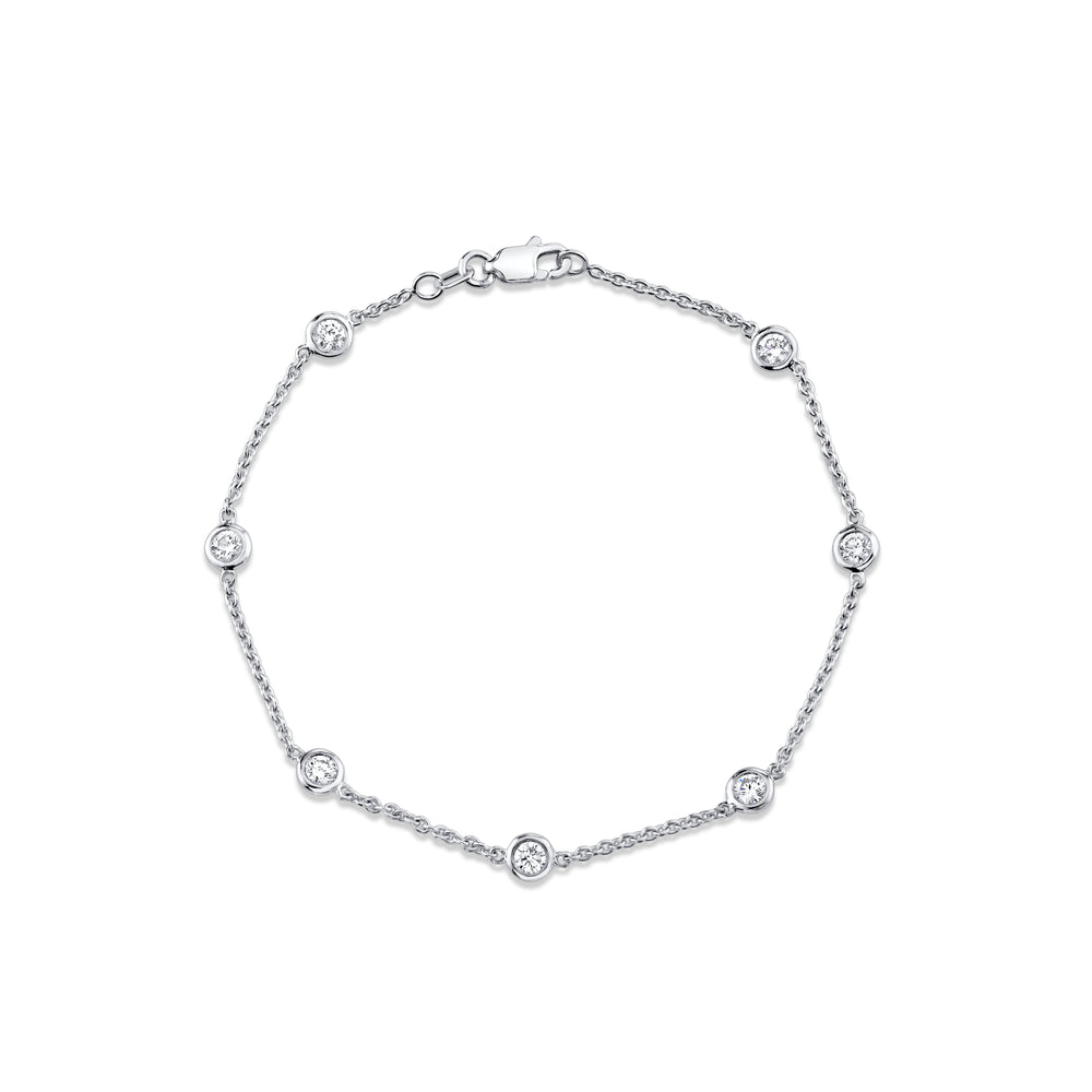 Bezel By The Yard Lab Diamond Bracelet image 16