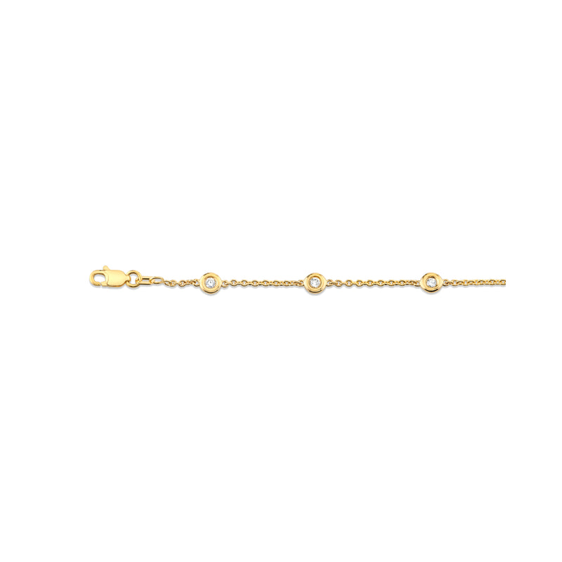 Bezel By The Yard Lab Diamond Bracelet image 5