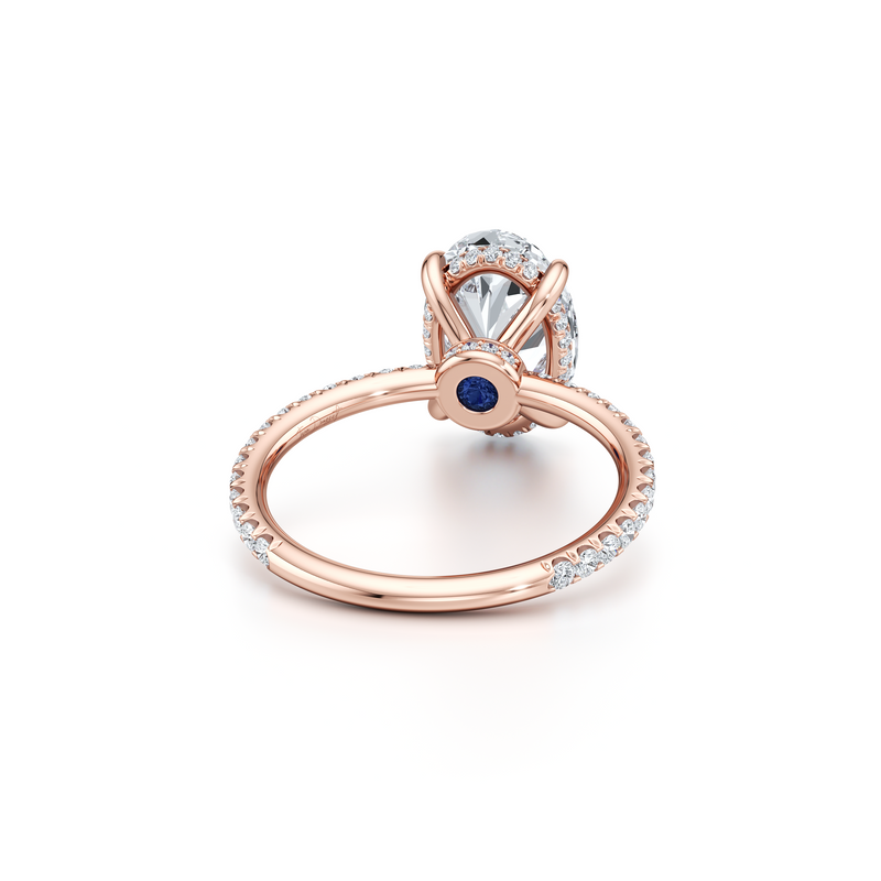 Audrey Solitaire Lab Diamond Engagement Ring image 107