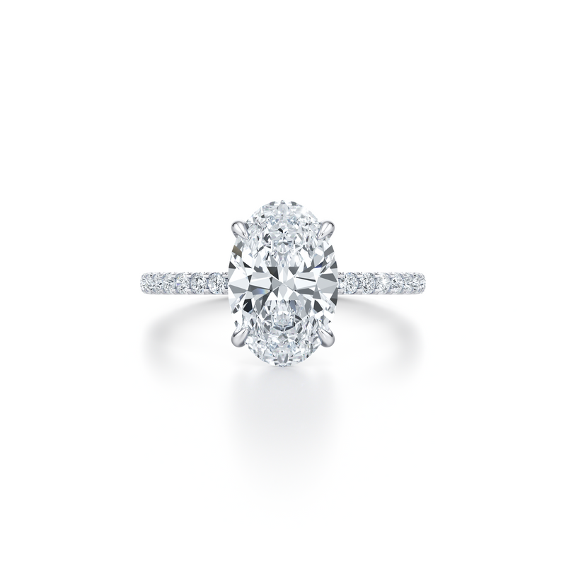 Audrey Solitaire Lab Diamond Engagement Ring image 97