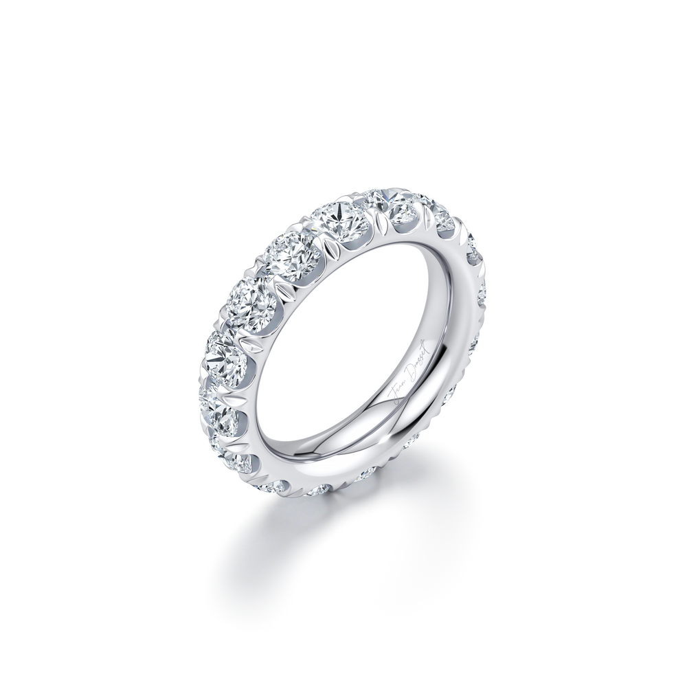 Audrey Large Lab Diamond Eternity Band image 10
