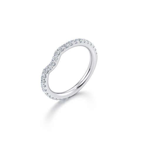 Chelsea Baguette Three Stone Lab Diamond Engagement Ring image 1