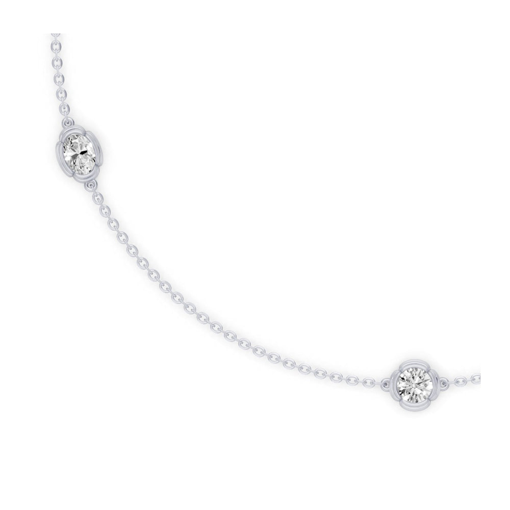 Dorée By The Yard Mixed Shape Lab Diamond Bracelet image 2