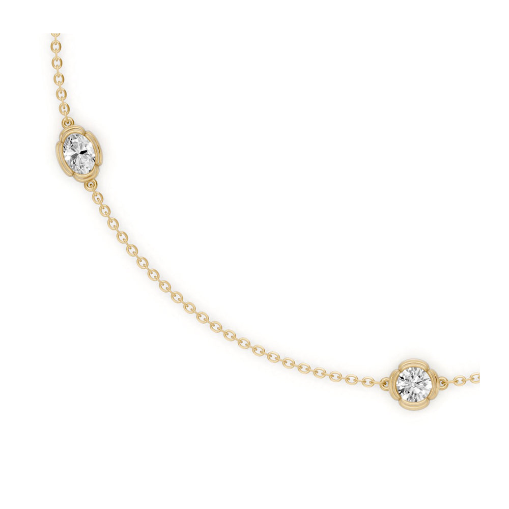 Dorée By The Yard Mixed Shape Lab Diamond Bracelet image 6