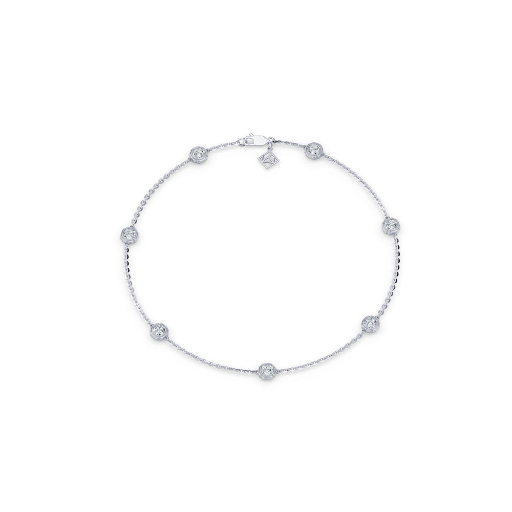 Dorée By The Yard Cushion Lab Diamond Bracelet image 1
