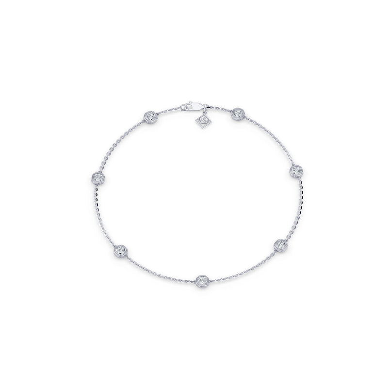 Dorée By The Yard Cushion Lab Diamond Bracelet image 1
