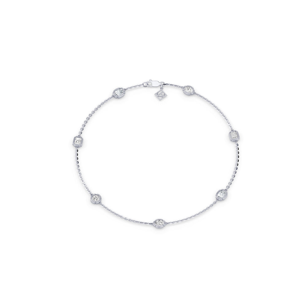 Dorée By The Yard Mixed Shape Lab Diamond Bracelet image 1