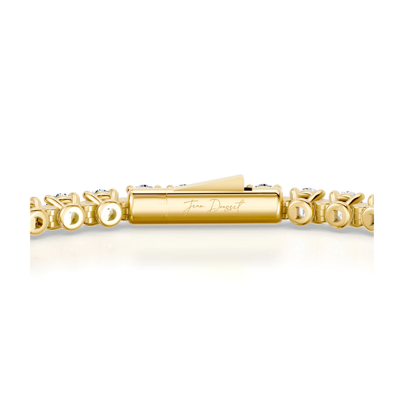 Olivia Round Brilliant Lab Diamond Tennis Bracelet image 8