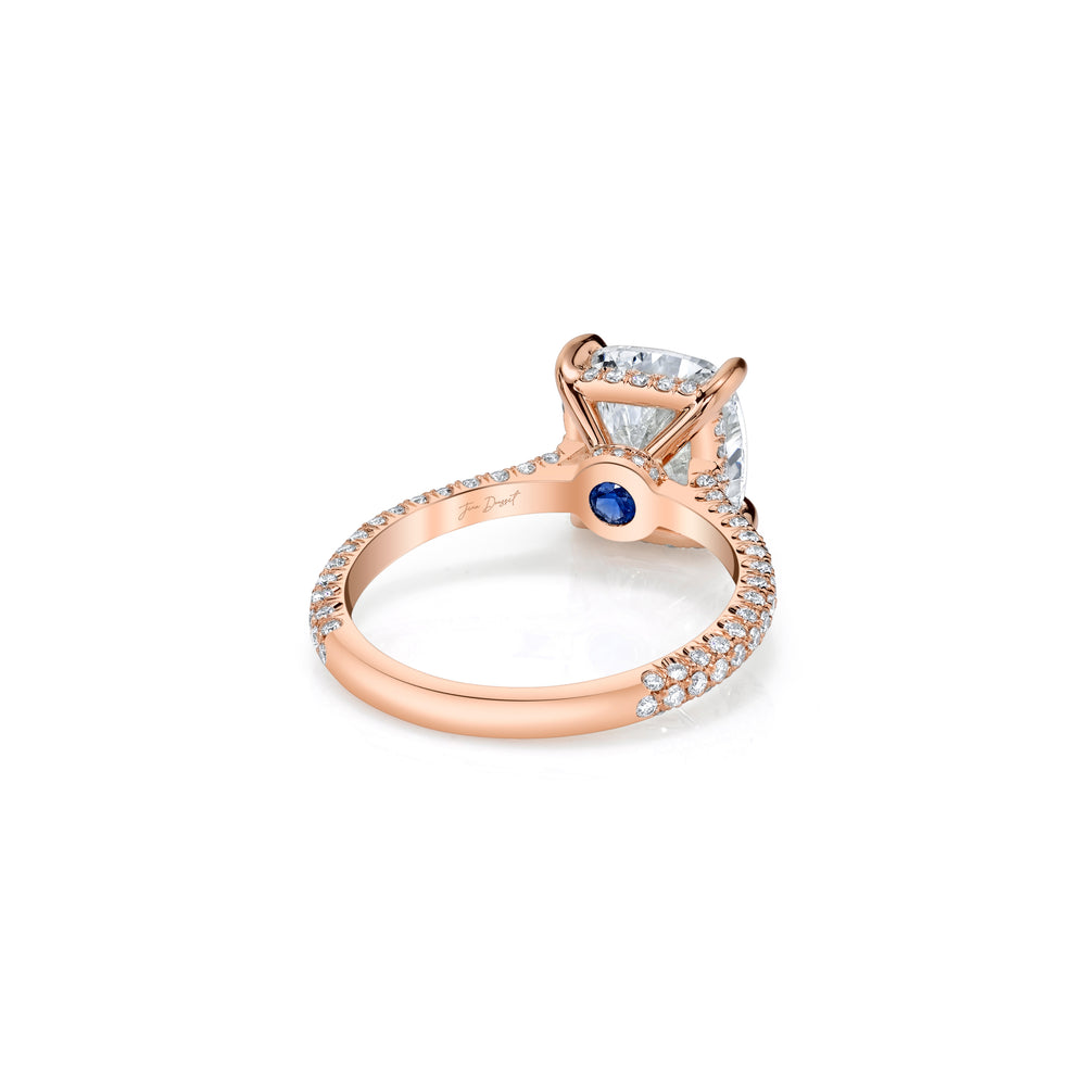 Chelsea Cushion Solitaire Lab Diamond Engagement Ring image 3