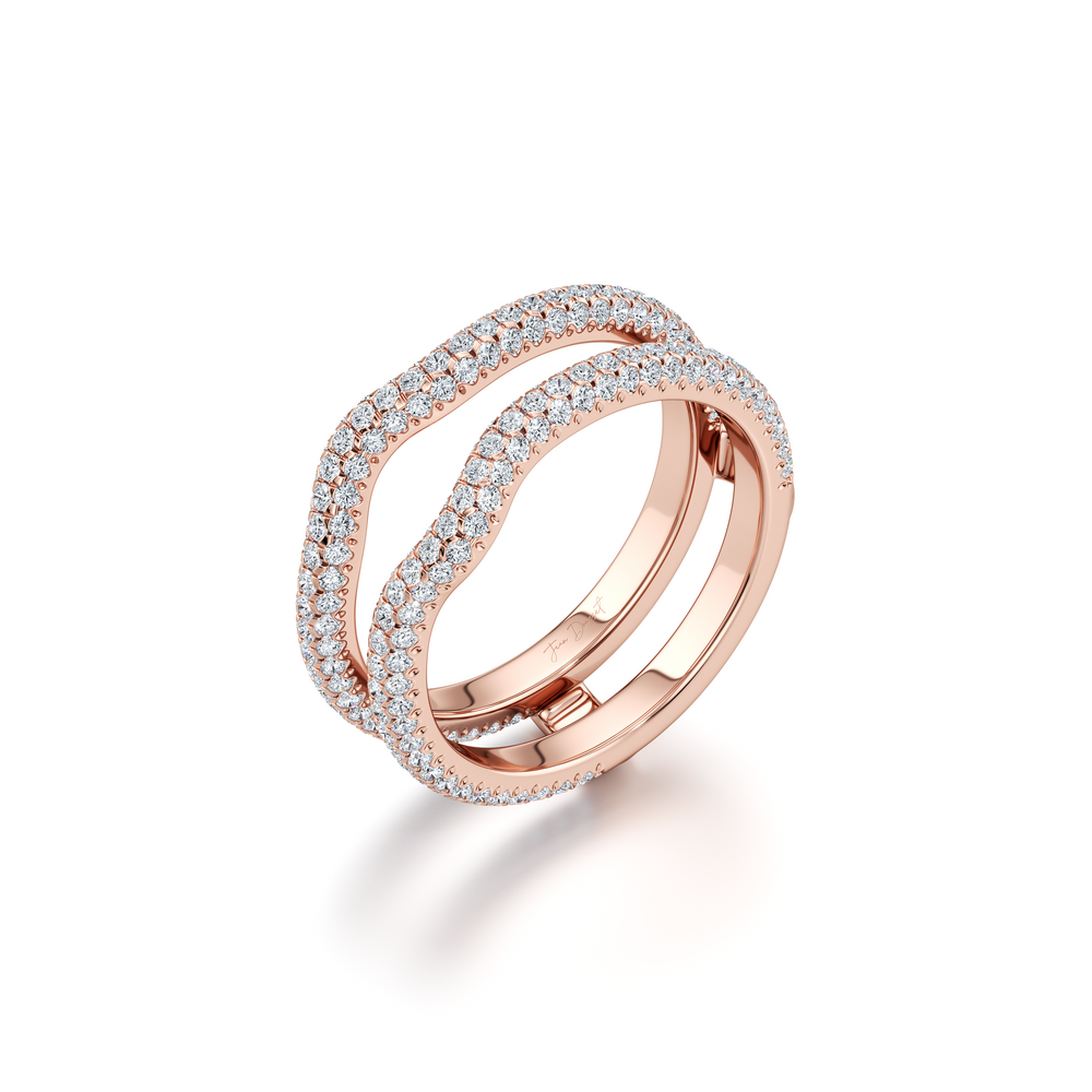 Wedding Jacket - Three Rows Pavé image 3