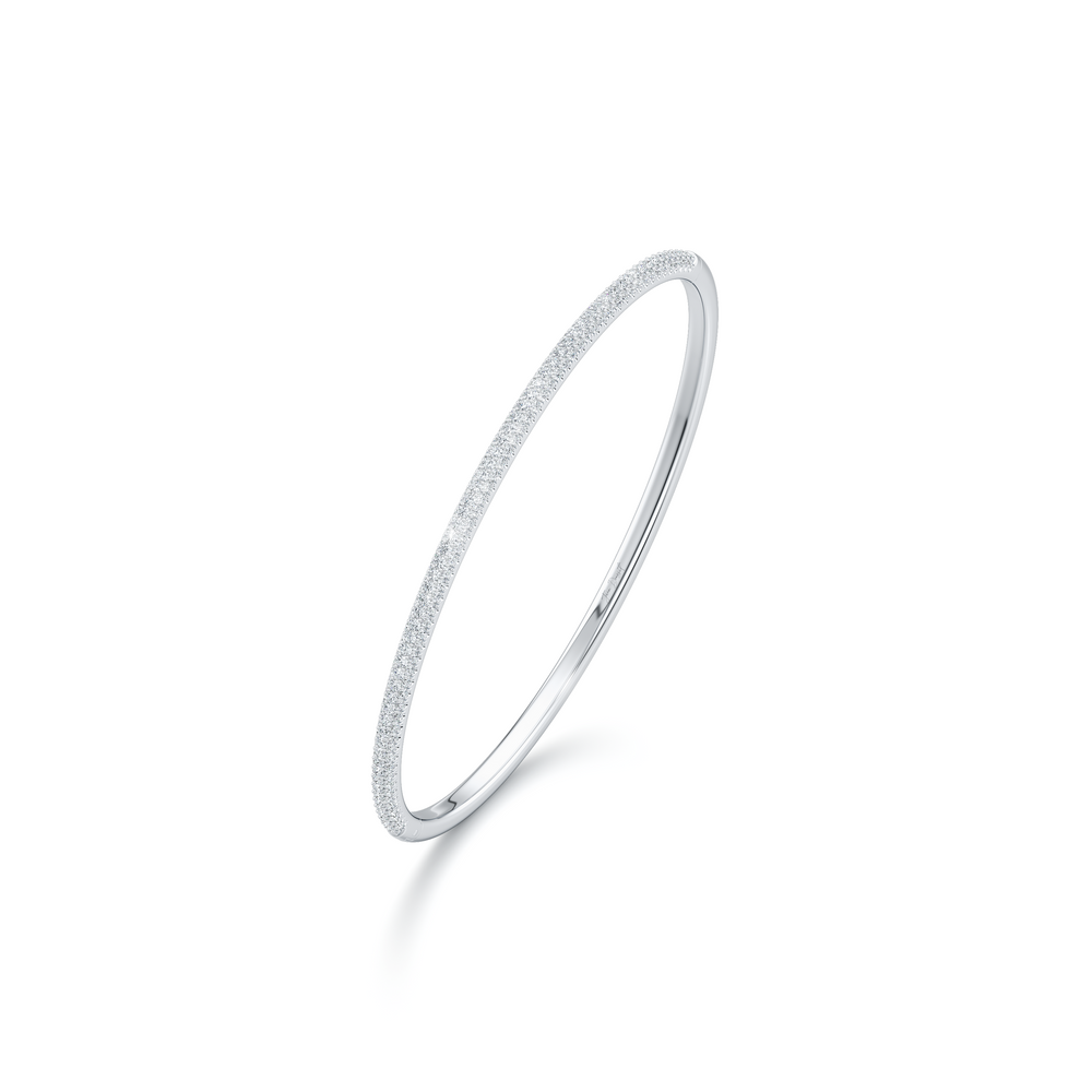 Chelsea Lab Diamond Pavé Bangle image 8