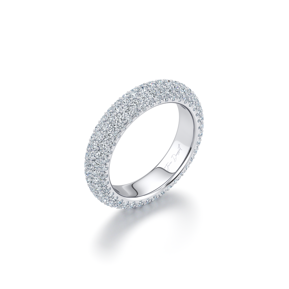 Chelsea Lab Diamond Eternity Band image 4