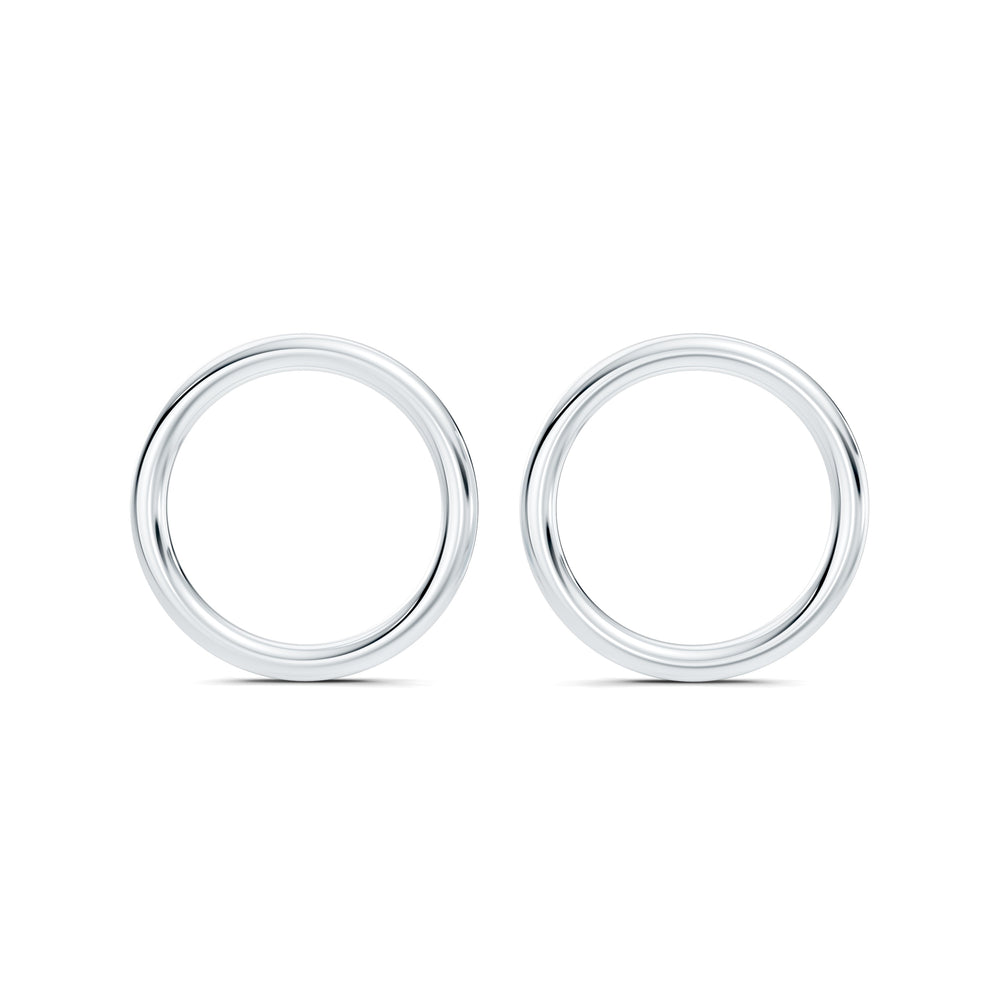 Audrey Front Hoop High Polish Earrings image 17