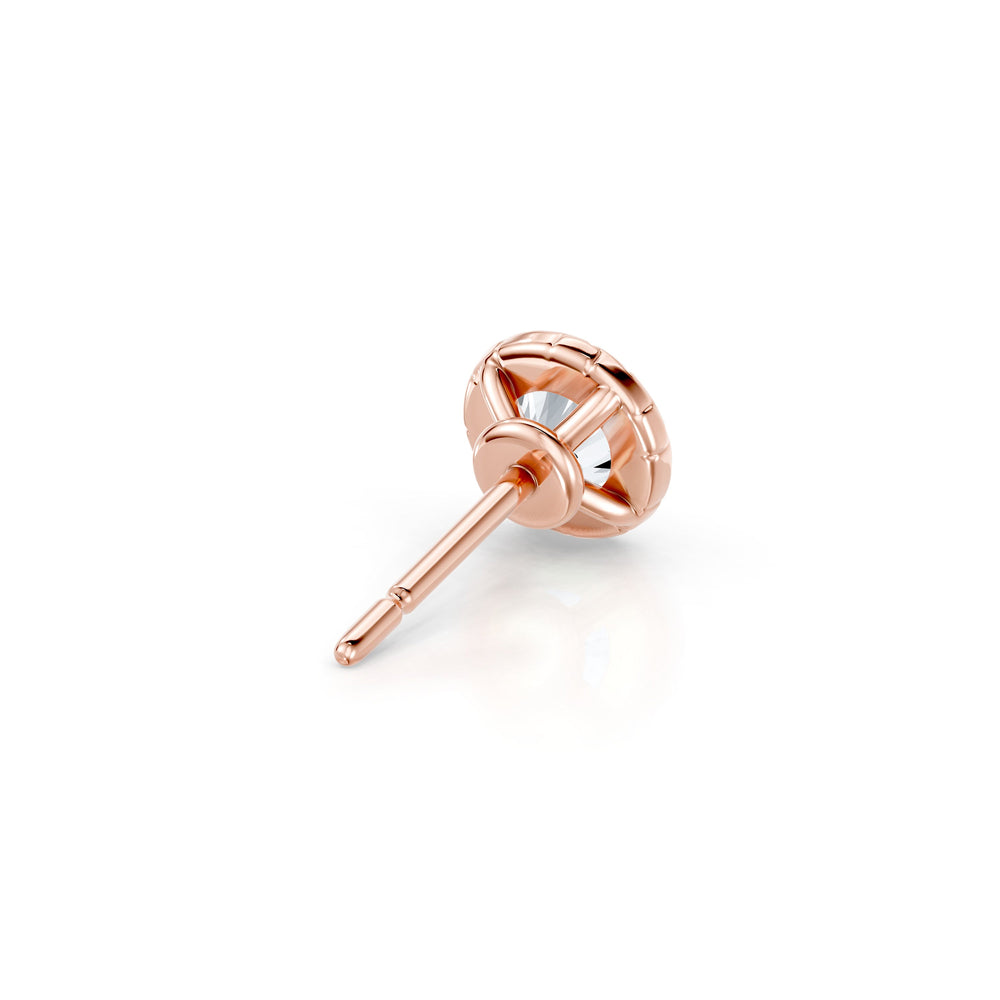 Soho Bezel Essential Lab Diamond Round Brilliant Studs image 9