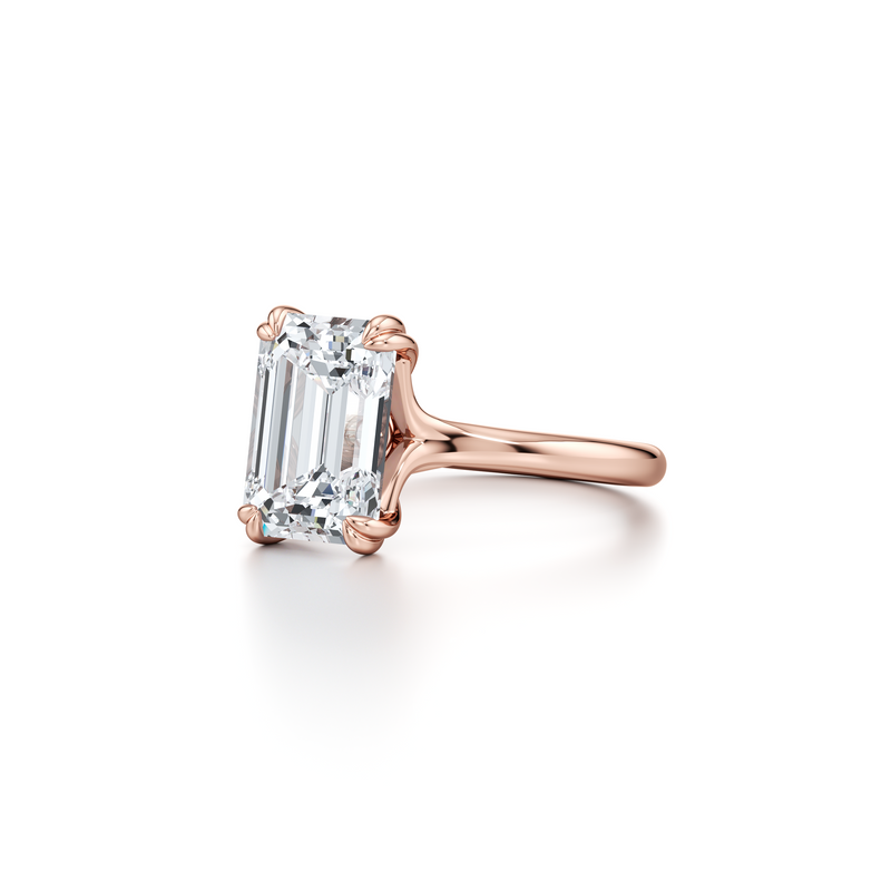 Elle Solitaire Lab Diamond Engagement Ring image 26