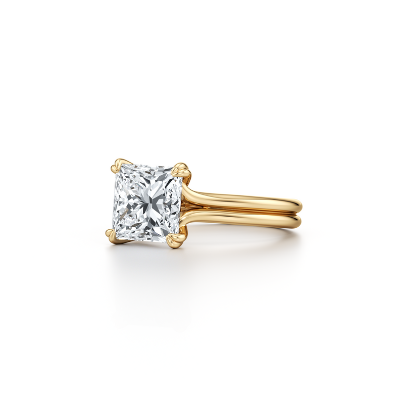 Elle Solitaire Lab Diamond Engagement Ring image 147