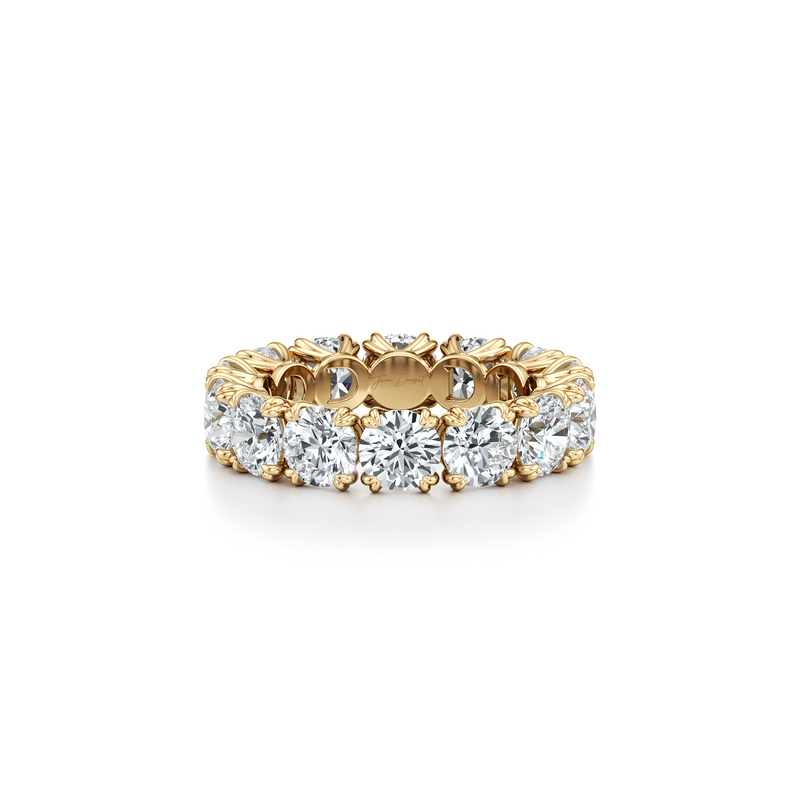 Elle Round Brilliant Lab Diamond Eternity Band image 8