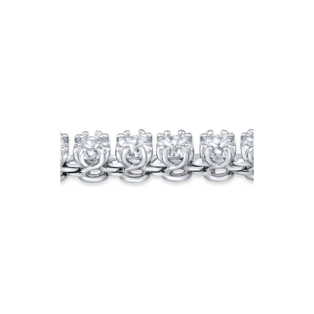 Elle Lab Diamond Tennis Necklace image 3