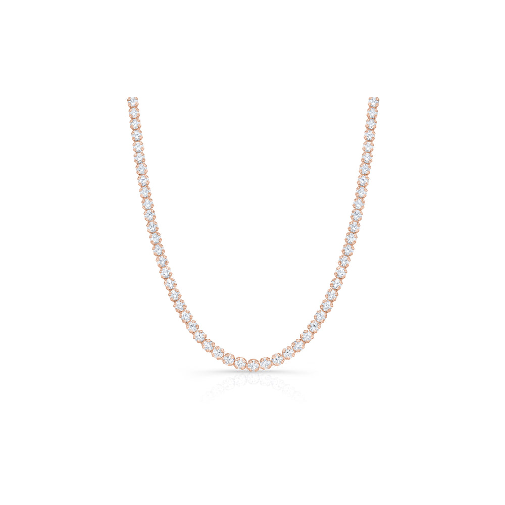 Elle Lab Diamond Tennis Necklace image 9