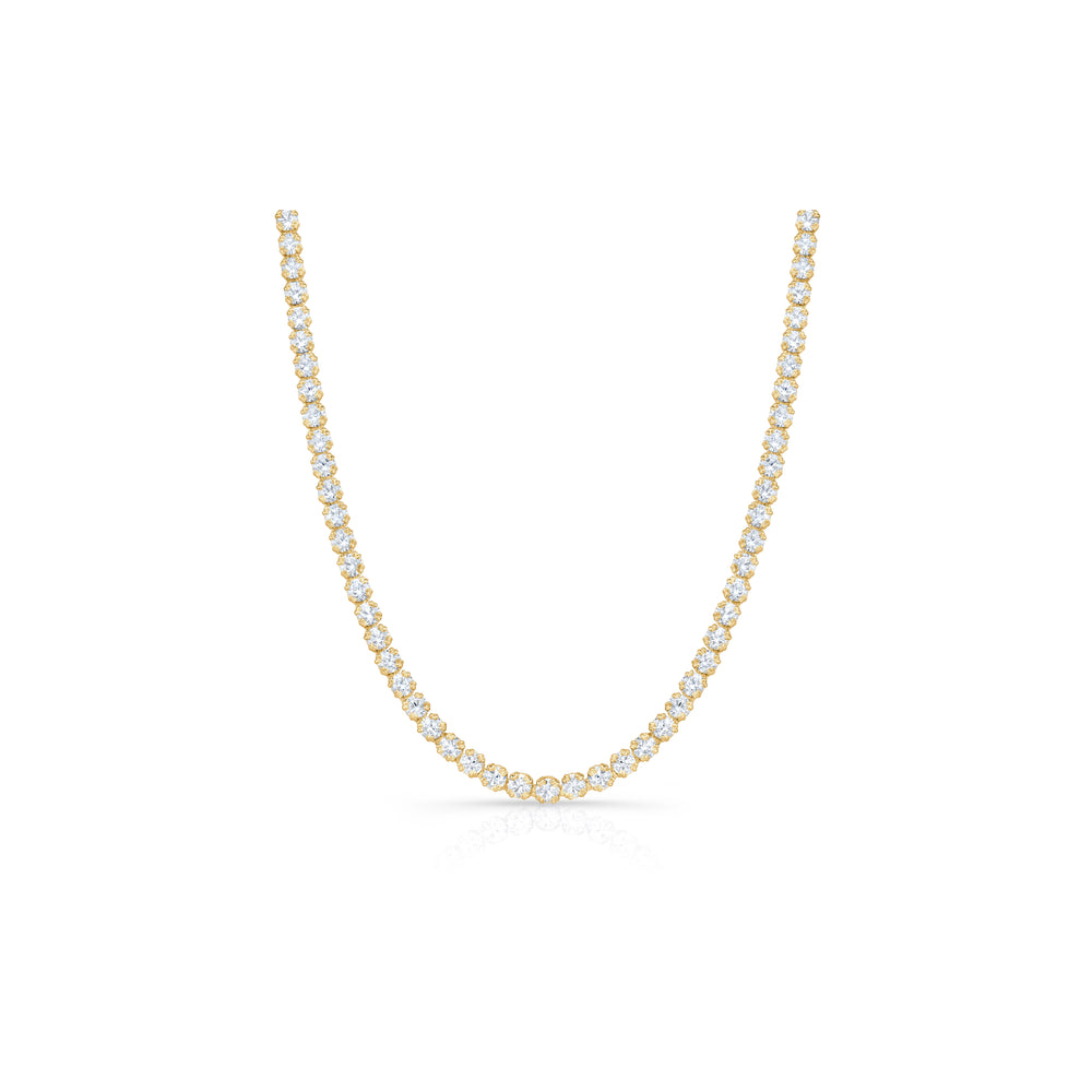 Elle Lab Diamond Tennis Necklace image 5