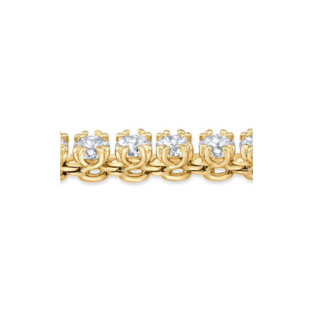 Elle Lab Diamond Tennis Necklace image 6