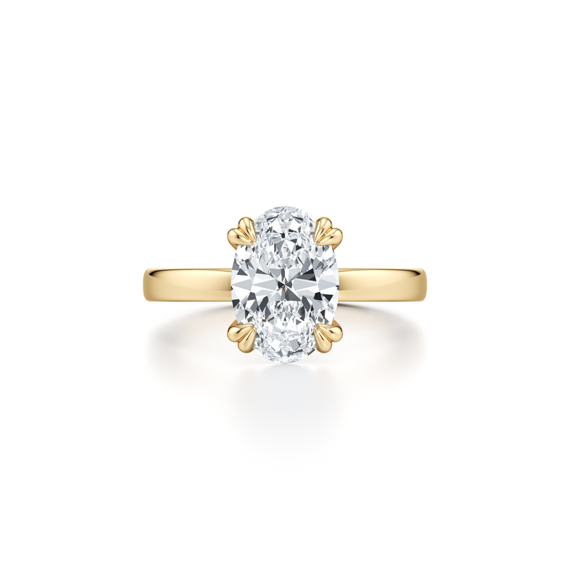Hayden JD Signature Solitaire Lab Diamond Engagement Ring image 21