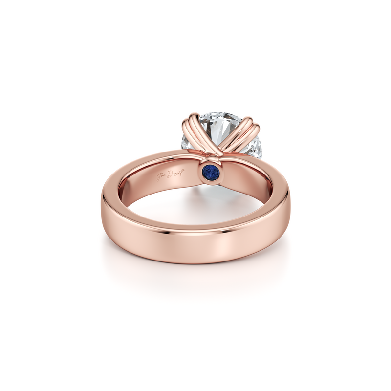 Hayden JD Signature Solitaire Lab Diamond Engagement Ring image 11
